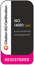 ISO 14001:2015 certified